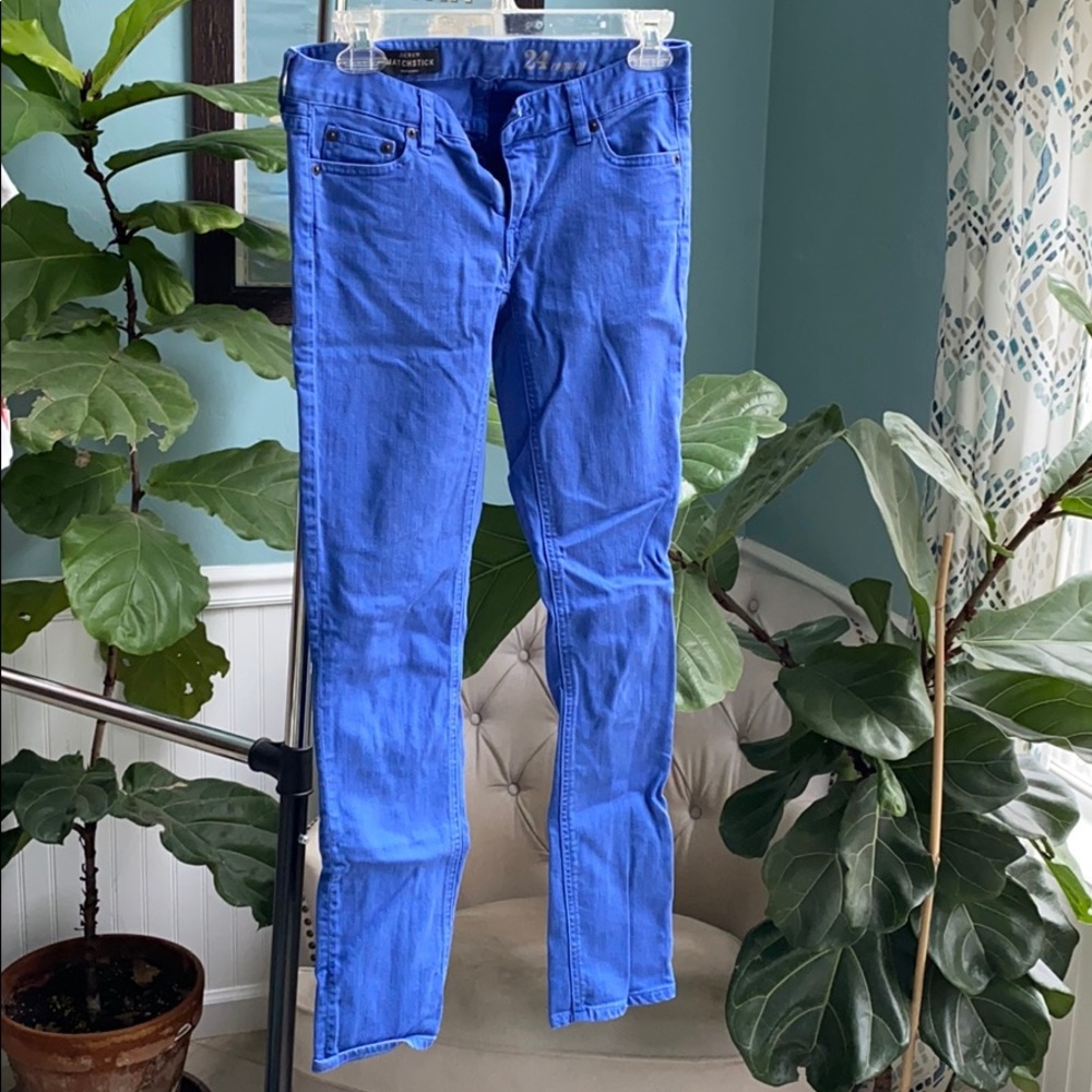 J crew matchstick ankle jeans
